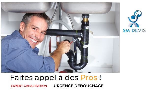 SOS Débouchage Paris 75  Plombier Urgentiste Tarif Pas Cher SM DEVIS